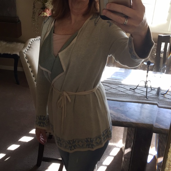 Pendleton cardigan. Size M. Linen/Cotton. - Picture 5 of 5